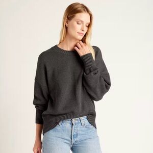 Quince 100% Cotton Boyfriend Sweater